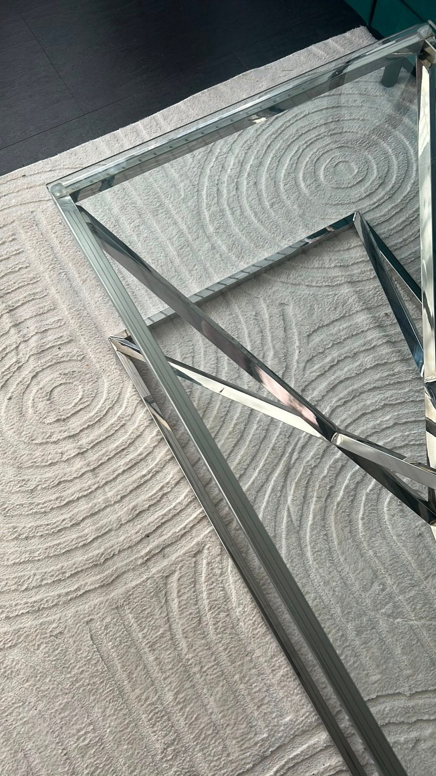 Table du salon, Bricolage & Construction, Vitres, Châssis & Fenêtres, Enlèvement ou Envoi, Comme neuf
