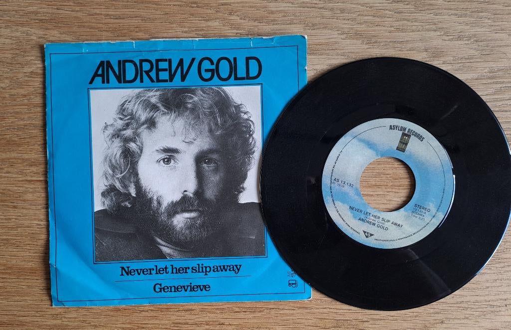 Andrew Gold - Never Let Her Slip Away, Gebruikt, Originele persing, 7 inch, Single
