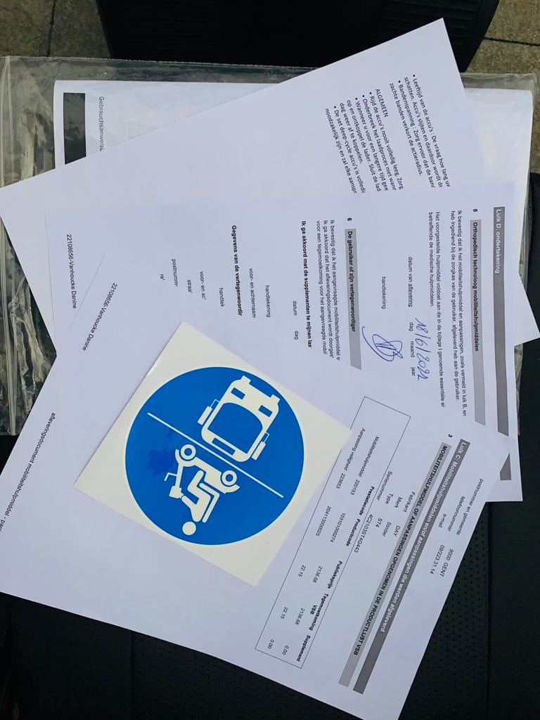 Prachtig Scootmobiel DRIVE ST4D Elektrische scooter 4wiel, Ophalen of Verzenden, Zo goed als nieuw