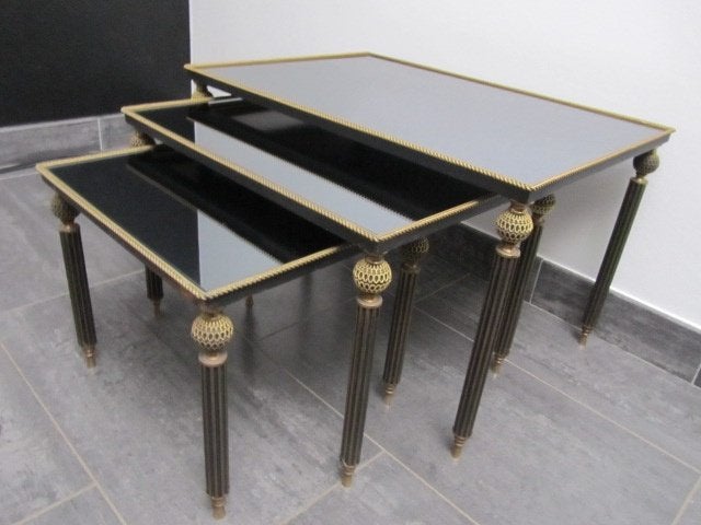 Nesting tables - Maison Bagués (1940) - Bijzonder zeldzaam !, Ophalen