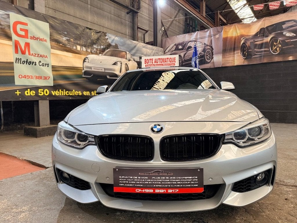 BMW 418D dA Grand Coupé Pack-M Xénon Cuir GPS, Cuir, Argent ou Gris, Achat, Euro 6