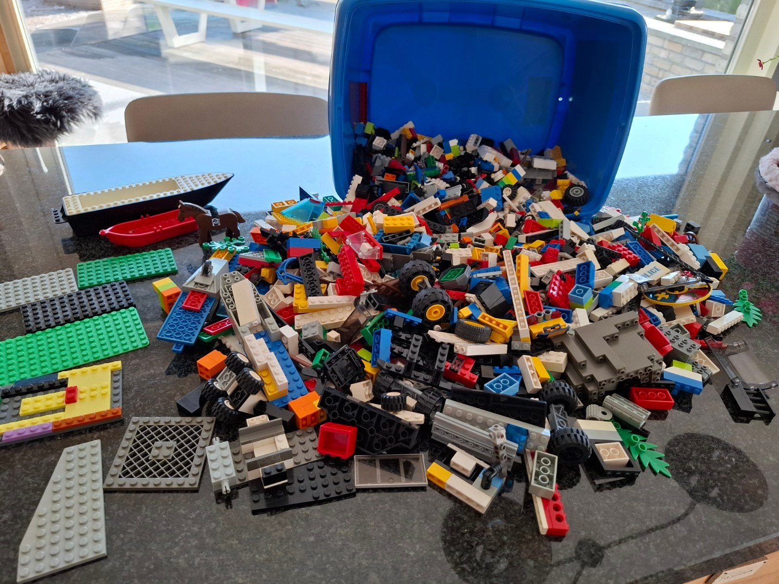 bak  vol lego, Kinderen en Baby's, Speelgoed | Duplo en Lego, Ophalen of Verzenden