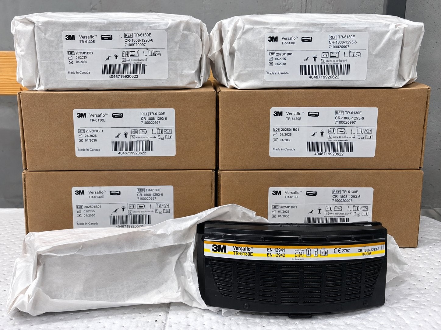 9 x 3M Versaflo TR-6130E ABE1P Filters – Nieuw, Enlèvement ou Envoi, Comme neuf