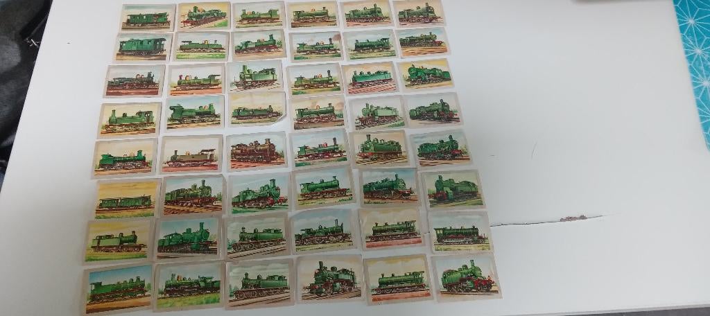 jacques chocolade chromo's treinen, Ophalen of Verzenden, Gebruikt, Overige onderwerpen, Prent