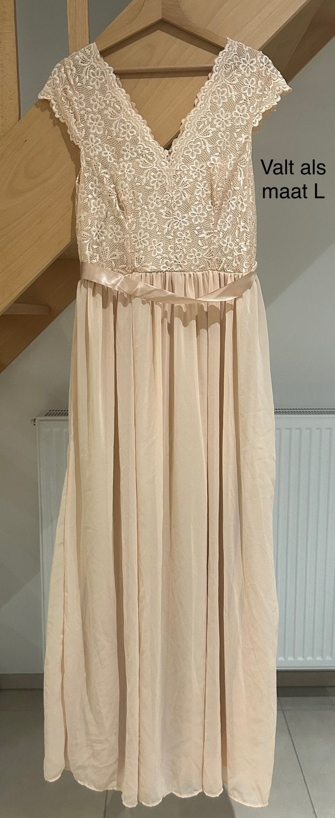 Mooi avondkleed (valt als maat L), Kleding | Dames, Gelegenheidskleding, Ophalen of Verzenden, Zo goed als nieuw, Maat 42/44 (L)