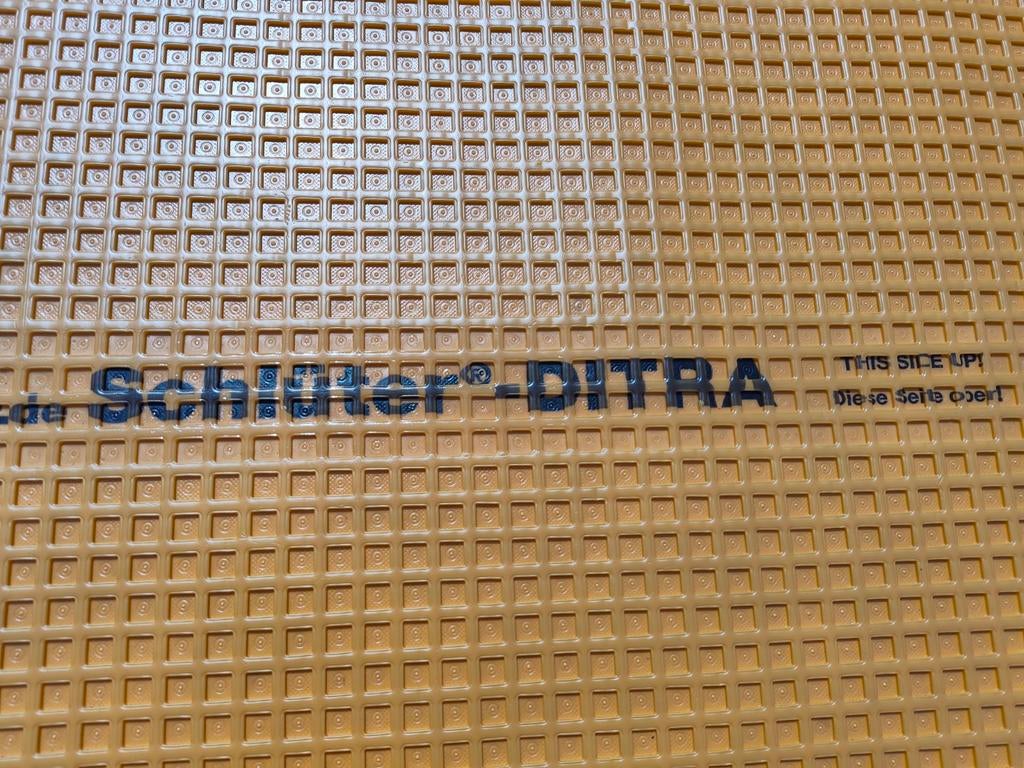 Schluter ditra ontkoppelingsmat 496cm, Enlèvement, Neuf