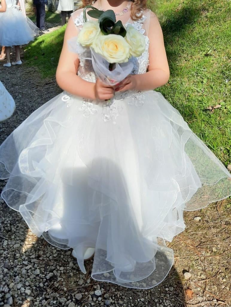 Robe cérémonie fille 8 ans, Enlèvement, Comme neuf, Fille