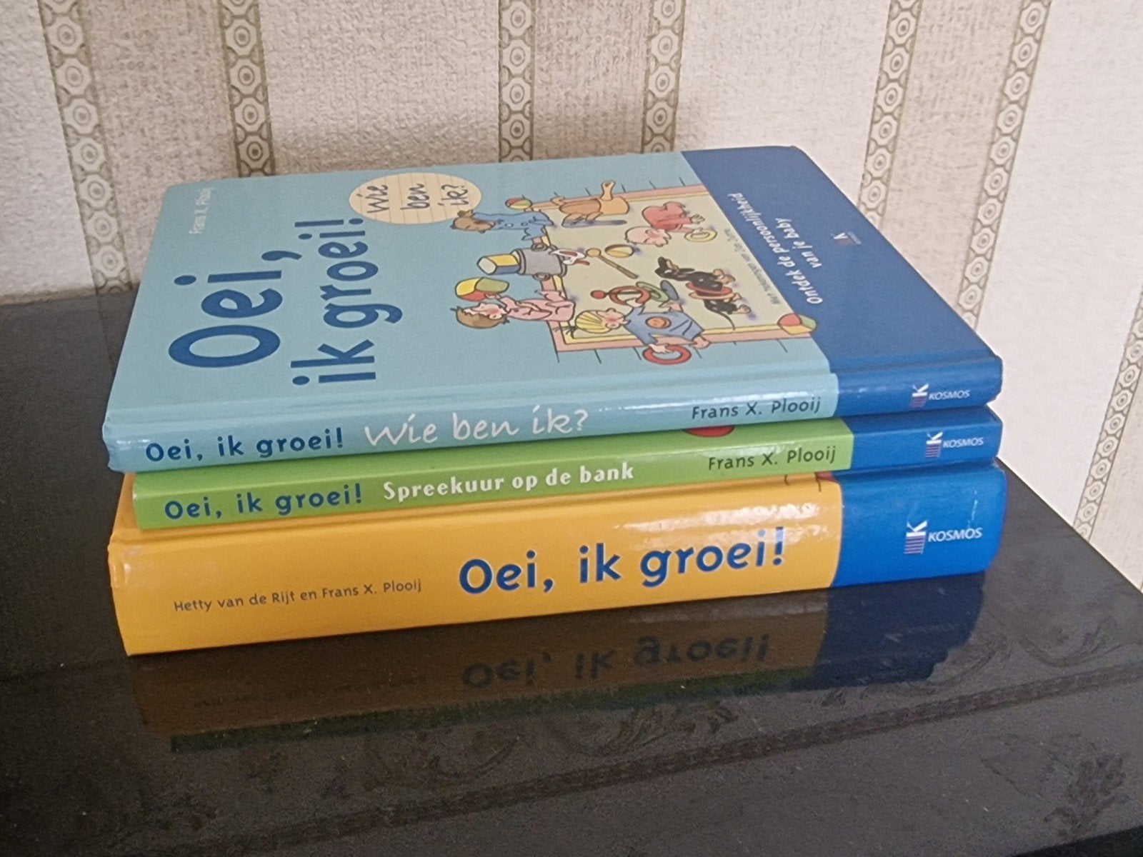 Oei ik groei - Boekenset (3 boeken, nieuwstaat), Boeken, Kinderboeken | Jeugd | 10 tot 12 jaar, Zo goed als nieuw, Ophalen of Verzenden