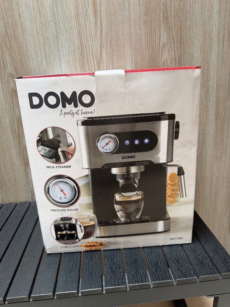 Nieuw Espressomachine, Elektronische apparatuur, Koffiezetapparaten, Espresso apparaat, Nieuw, Gemalen koffie, 2 tot 4 kopjes
