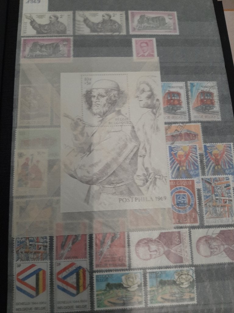 Lot Postzegels België 9, Ophalen