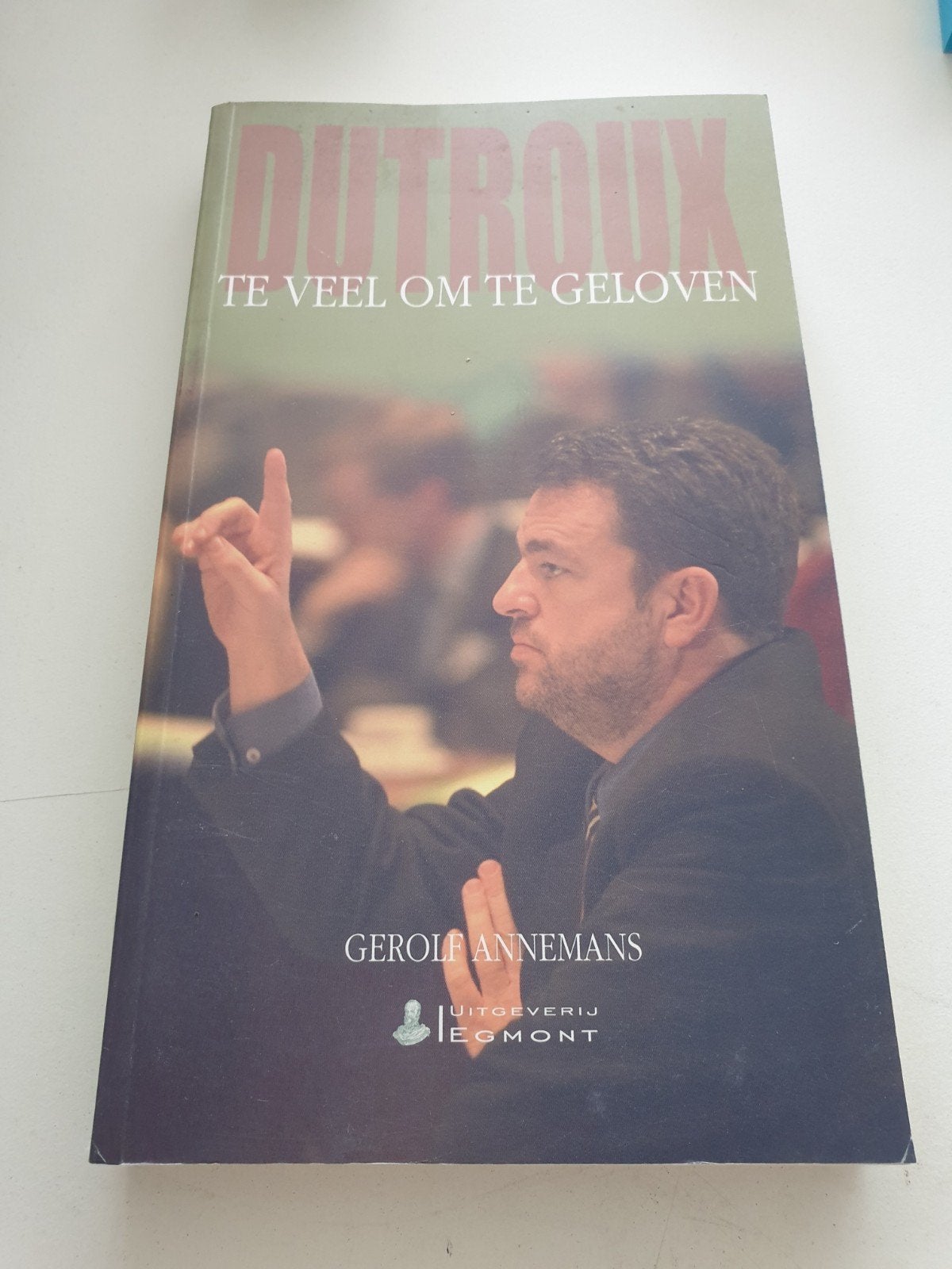 Dutroux : te veel om te geloven

Auteur:Gerolf Annemans, Enlèvement ou Envoi, Comme neuf, Société, Annemans gerolf