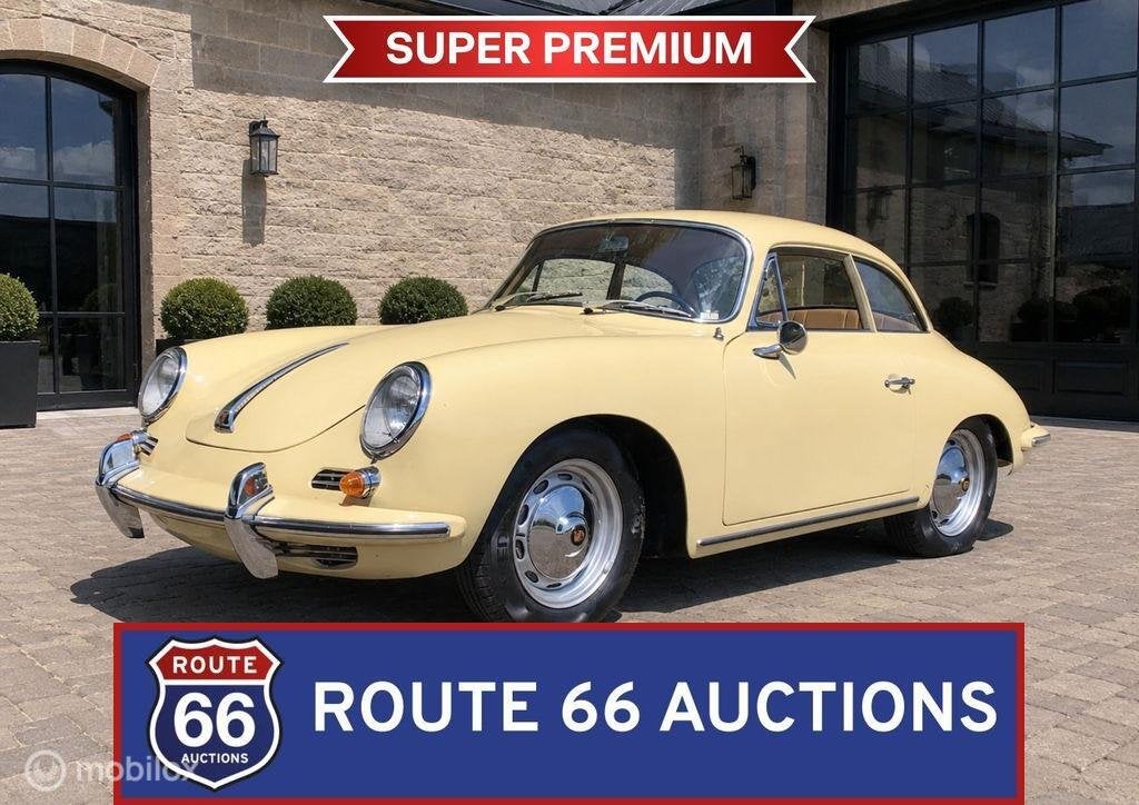 Porsche 356B Karmann Coupe | 1961 | Route 66 Auctions, Autos, Achat, Entreprise, Boîte manuelle, Autre carrosserie