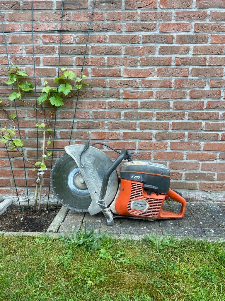 Husqvarna K760 Doorslijper, Ophalen, Gebruikt