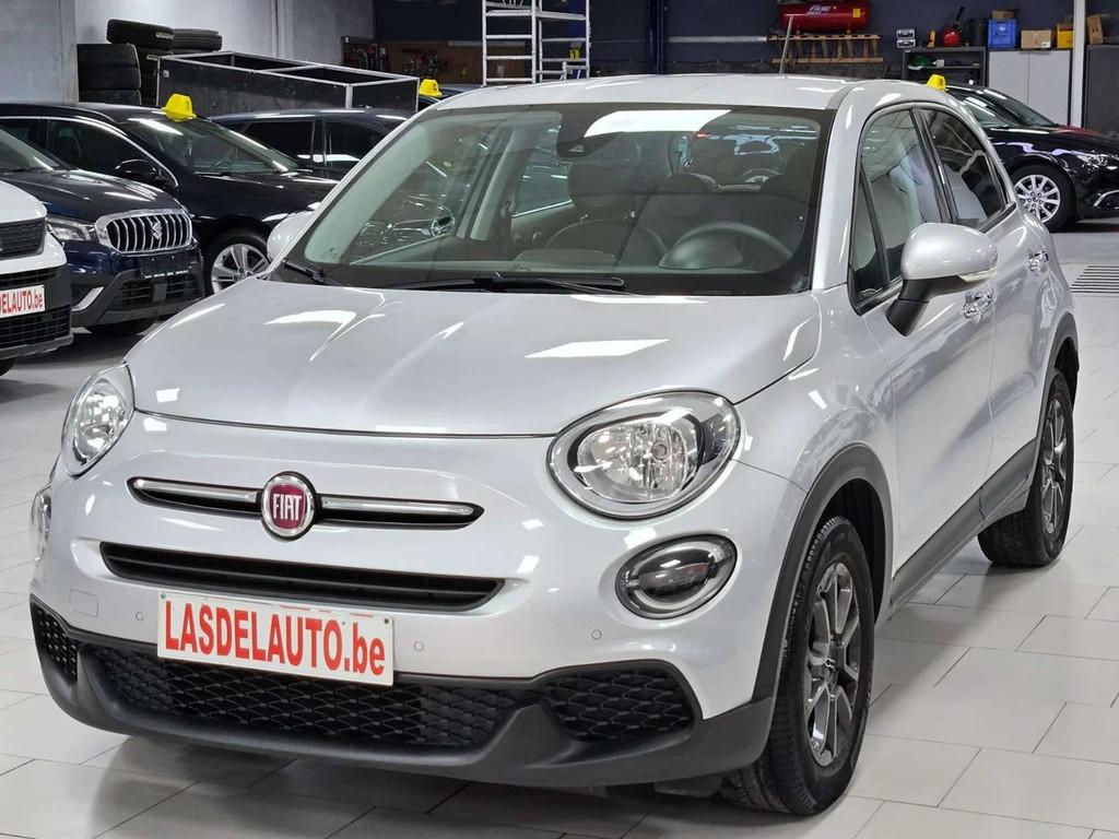 Fiat 500X 1.0i FireFly Carplay Cruise Gps CAMERA Clim Blue, Gebruikt, Bedrijf, SUV of Terreinwagen, Zilver of Grijs