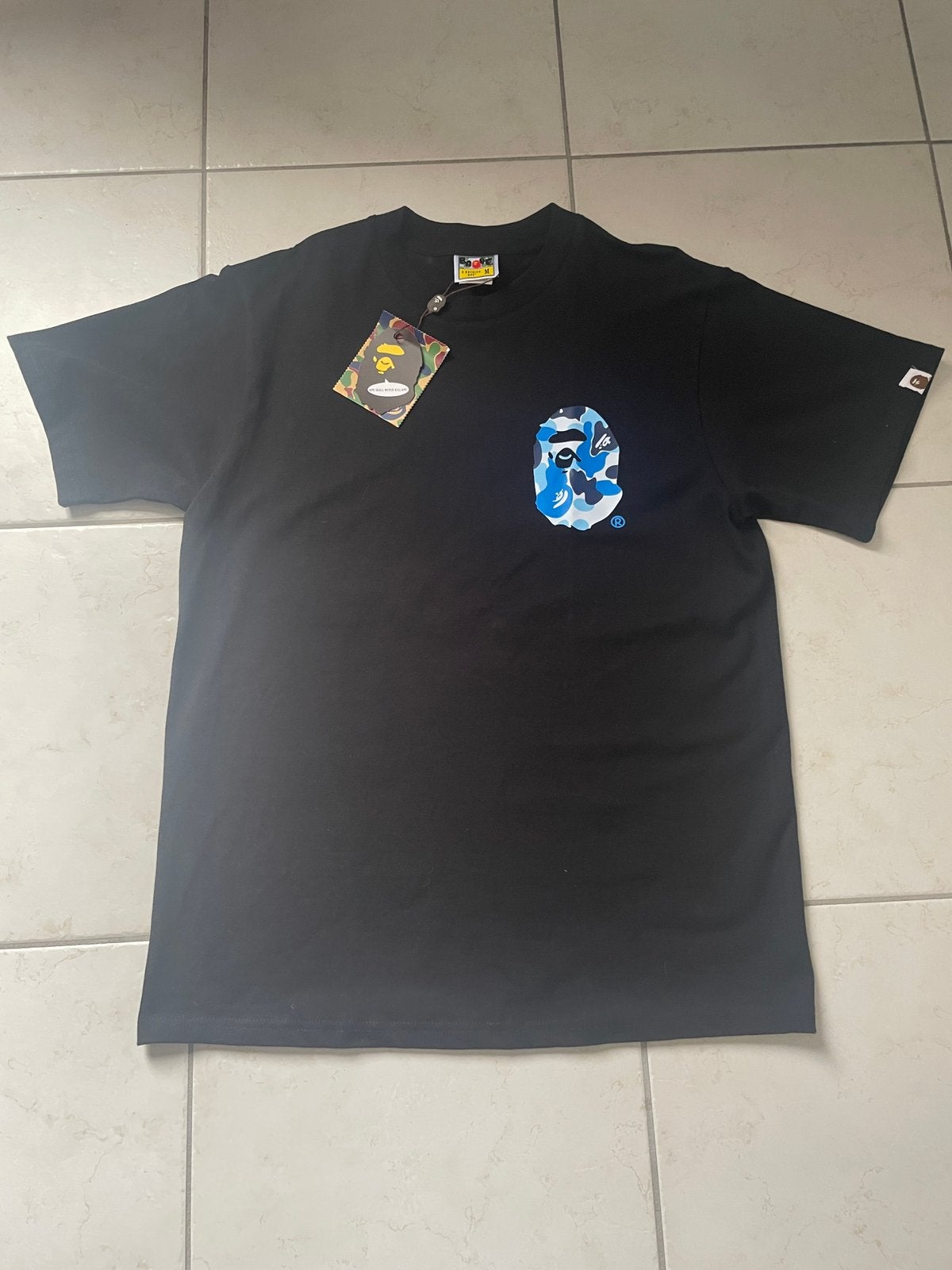 Bape Tshirt, Kleding | Heren, Verzenden, Zo goed als nieuw, Maat 48/50 (M), Wit
