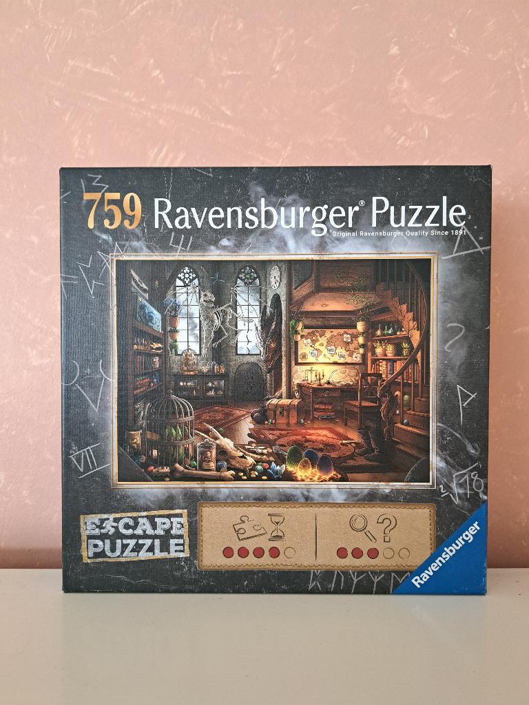 Ravensburger Escape Puzzle : Dragon Laboratory - 759 pièces, Hobby & Loisirs créatifs, Sport cérébral & Puzzles, Comme neuf, Puzzle