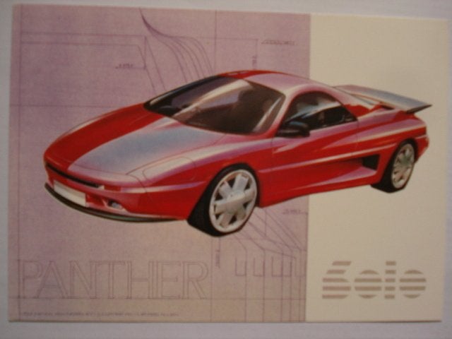 Carte postale Panther Solo, Envoi, 1980 à nos jours, Non affranchie, Véhicule