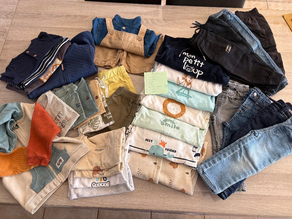 lot vêtements garçon 12 mois, Enfants & Bébés, Enlèvement ou Envoi, Comme neuf, Garçon