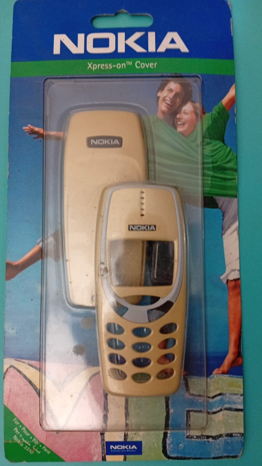 Origineel Nokia Xpress-on hoesje Sahara Geel - Nieuw, Telecommunicatie, Ophalen of Verzenden, Nieuw, Frontje of Cover