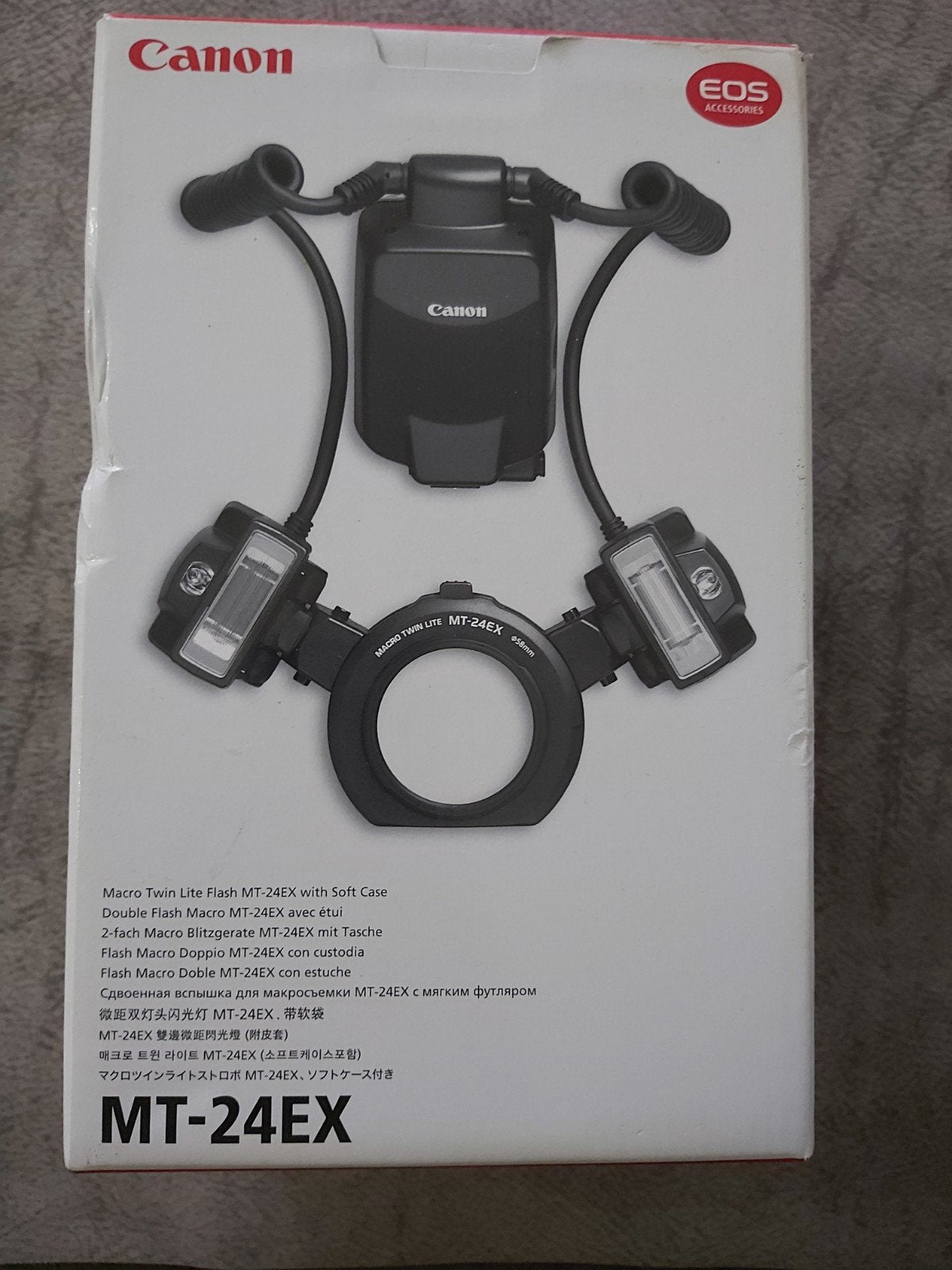 Canon Macro Twin Lite MT-24EX, Audio, Tv en Foto, Foto | Flitsers, Ophalen of Verzenden, Canon