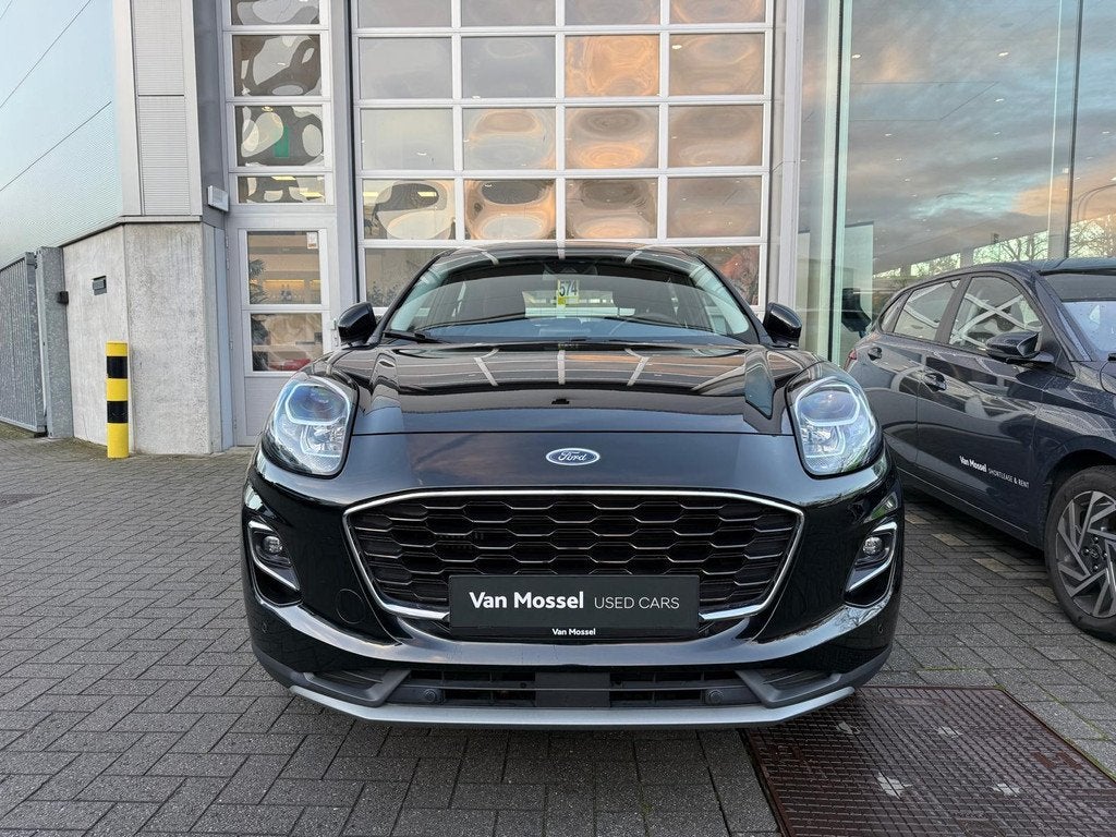 Ford Puma Titanium 1.0i EcoBoost, Stof, https://public.car-pass.be/vhr/d3b1d4ff-9592-4427-b36e-b90d70c4806f, Zwart, Bedrijf