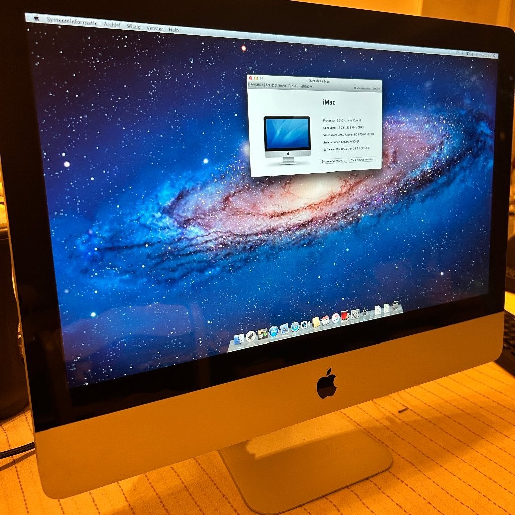 iMac OS X Lion - 21,4 inch 12 GB, Computers en Software, Ophalen, Gebruikt, Apple iMac