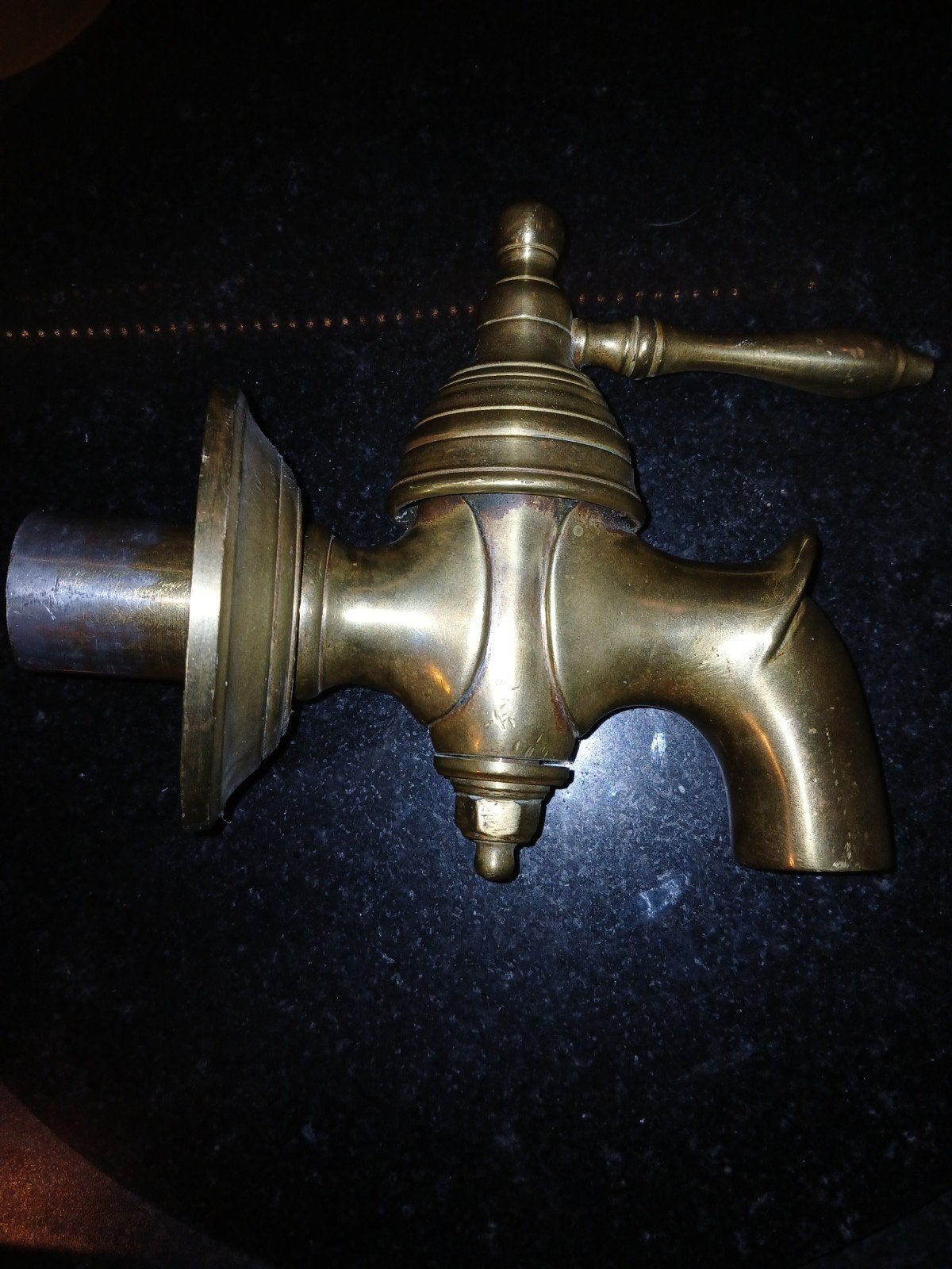 2 antieke grote kranen Brons eo Koper, Antiek en Kunst, Ophalen of Verzenden, Brons