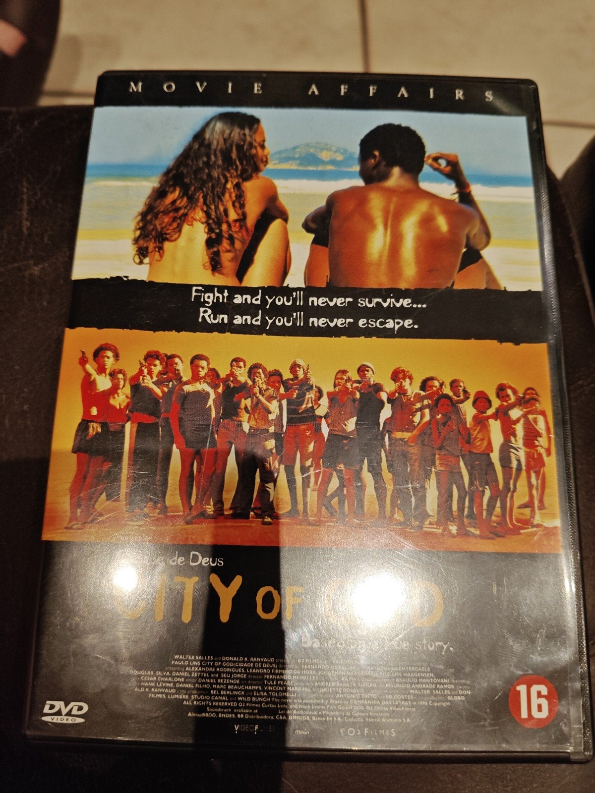 CITY OF GOD, Cd's en Dvd's, Dvd's | Drama, Ophalen, Vanaf 16 jaar, Waargebeurd drama, Nederlands