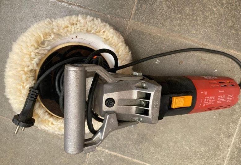 Poliermachine, Ophalen