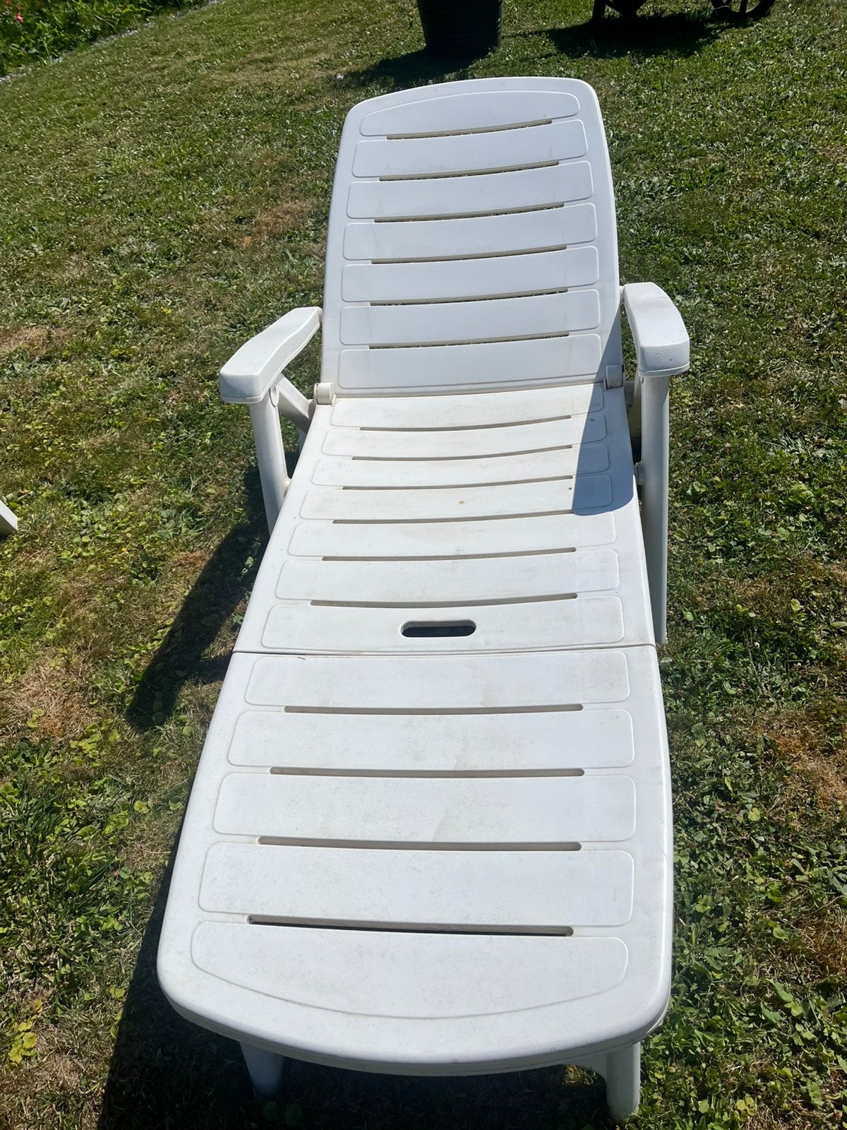 Chaise longue, Enlèvement, Utilisé, Plastique