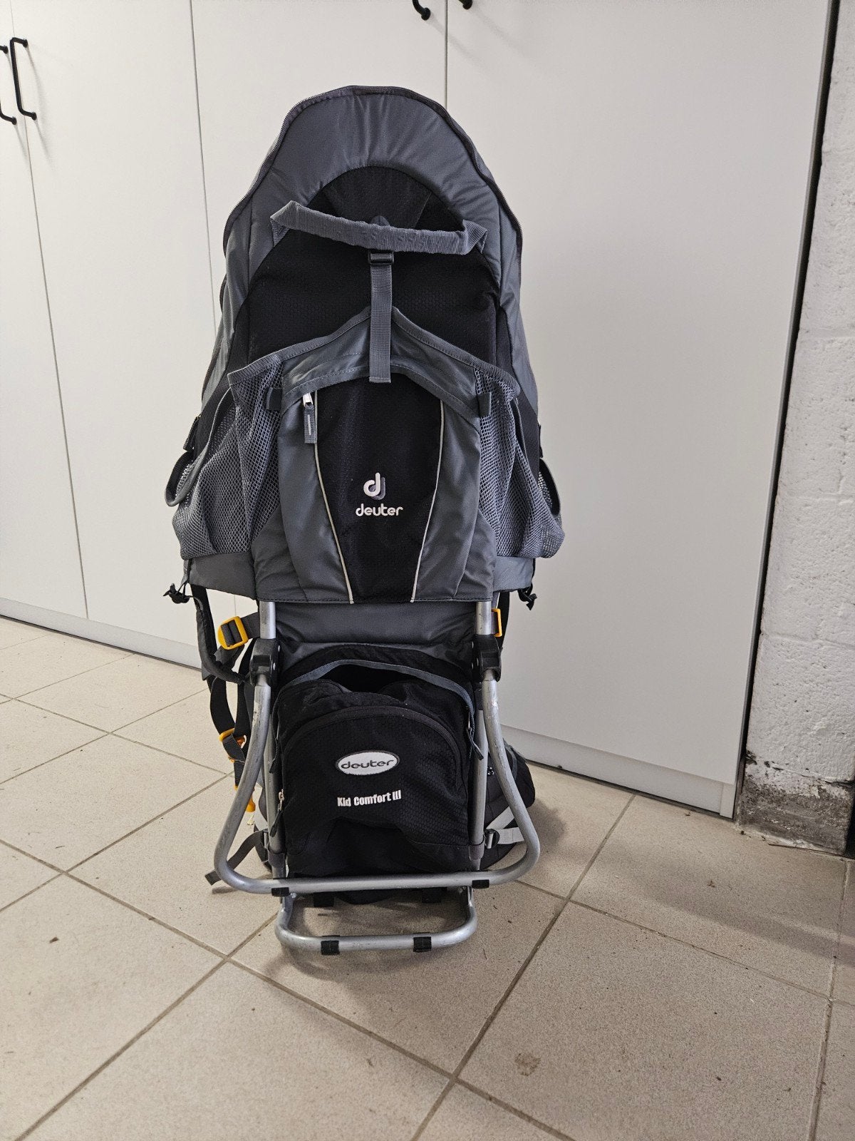 Draagzak Deuter Kid Comfort 3, Zo goed als nieuw, Rug, Draagzak, Ophalen