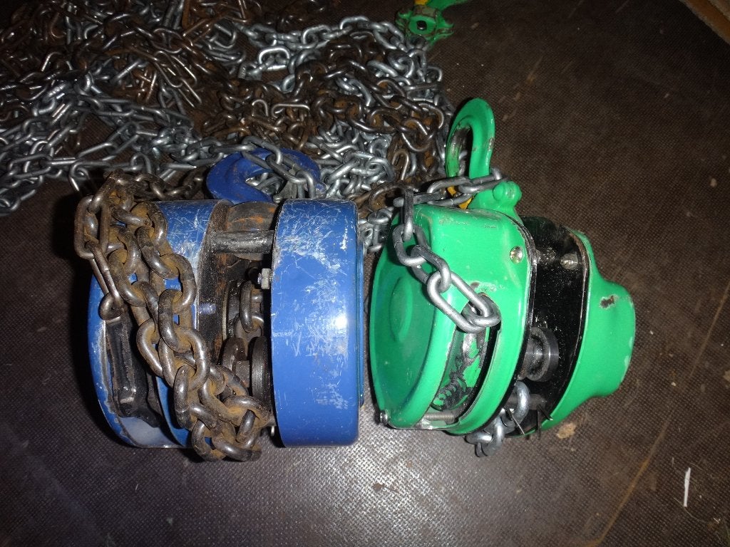 Lieren en spots, Ophalen, Gebruikt, Handmatig
