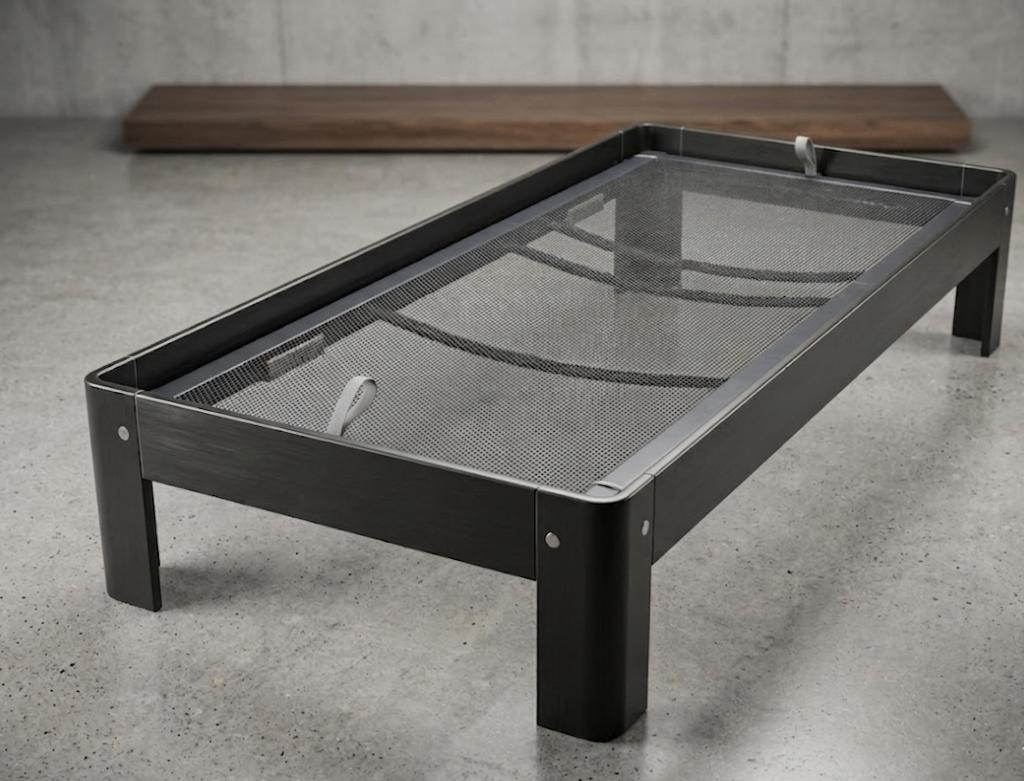 auping bed 90 x 200, Ophalen, Gebruikt