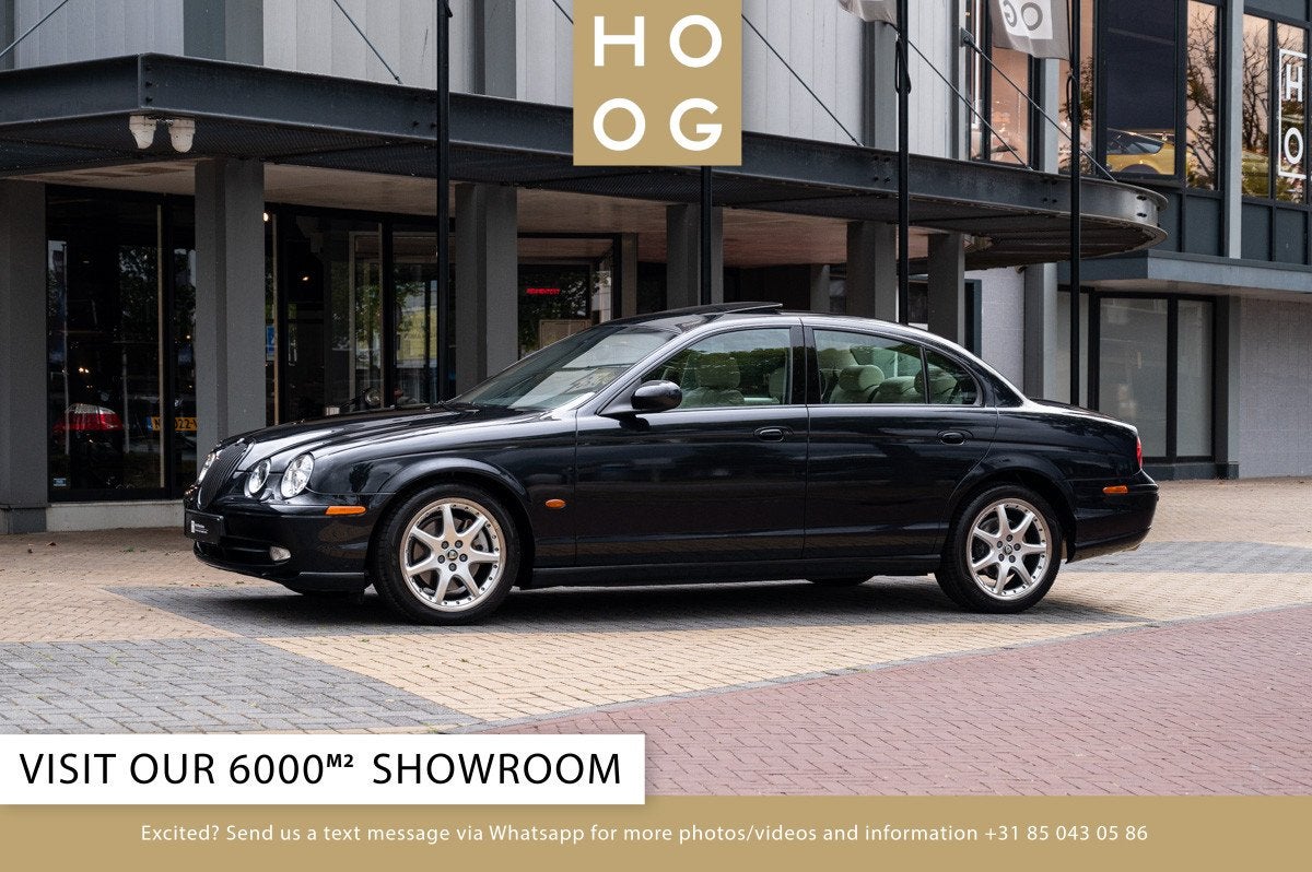 Jaguar S-Type 4.2 V8 Executive (bj 2003, automaat), Auto's, 4 deurs, Gebruikt, 8 cilinders, Leder
