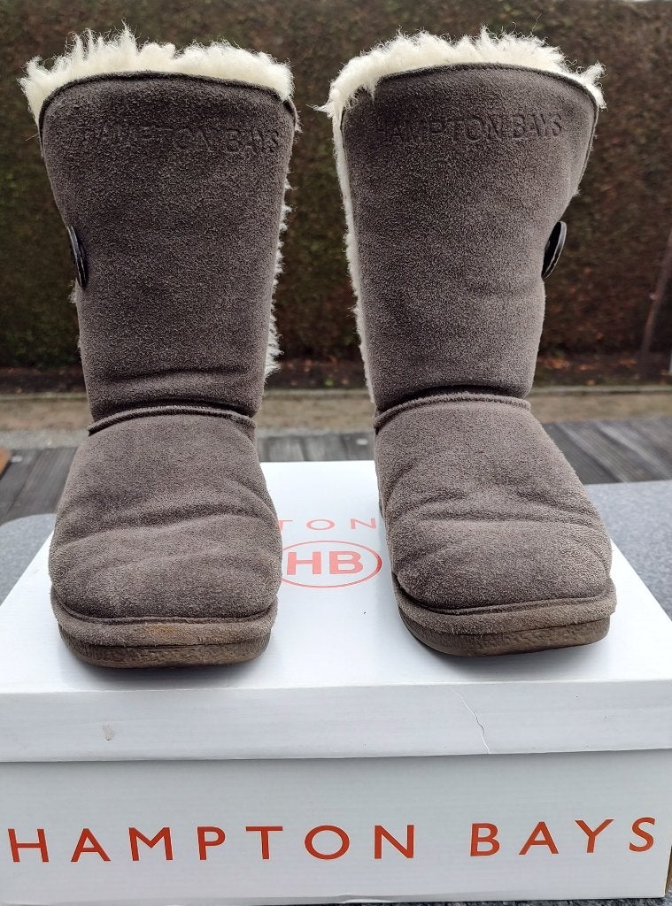 Hampton Bays laarzen maat 38, Beige, Comme neuf, Enlèvement, Hampton Bays