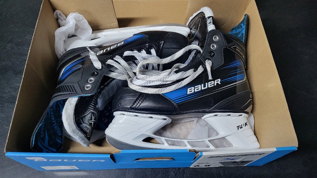 Bauer X ijshockeyschaatsen, Bauer, Patins de hockey sur glace, Comme neuf, Enlèvement