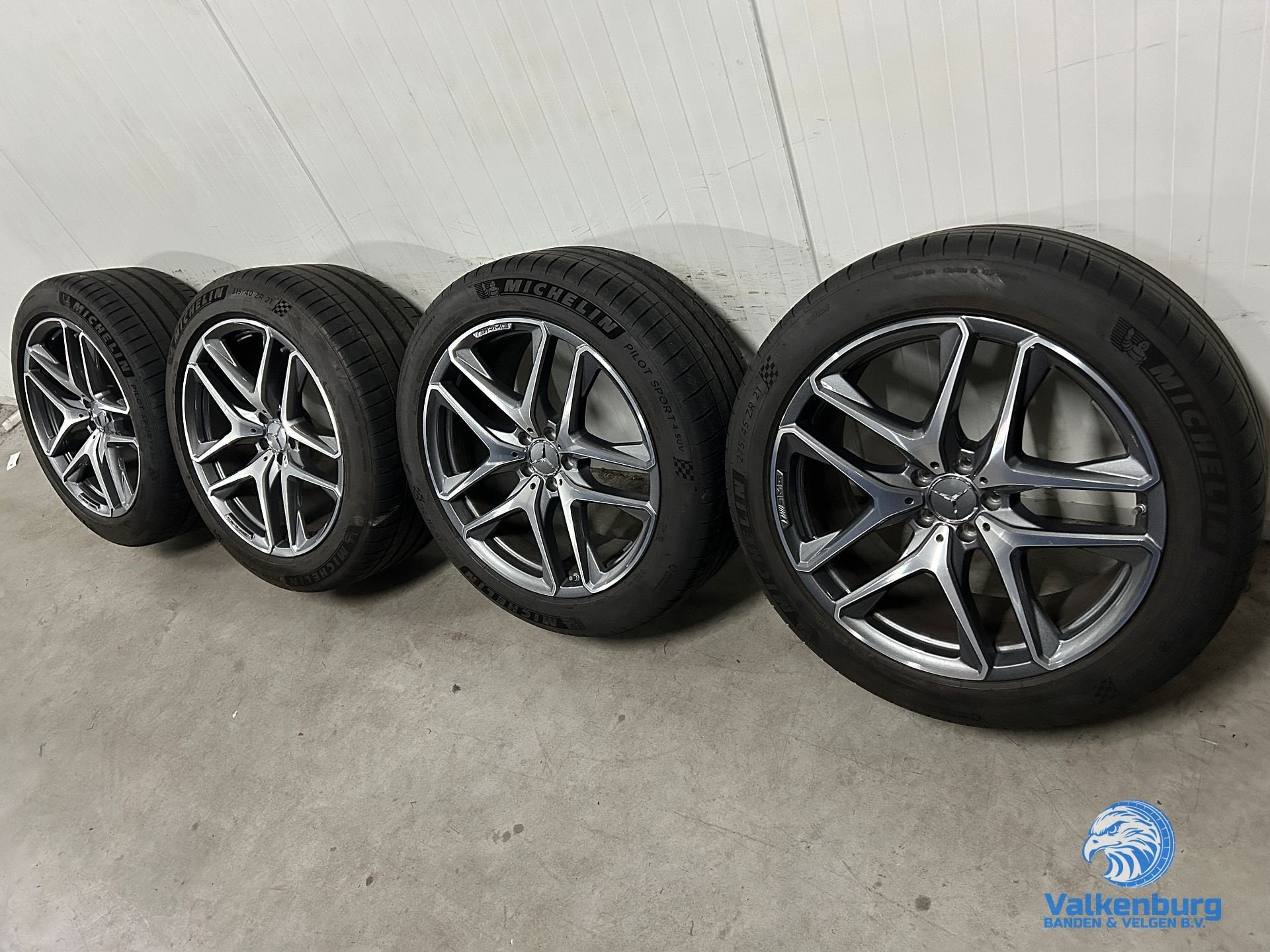 6-7mm! Originele Mercedes GLS GLE W167 AMG 21 inch breedset, Autos : Pièces & Accessoires, Pneus & Jantes, Pneus et Jantes, Véhicule de tourisme