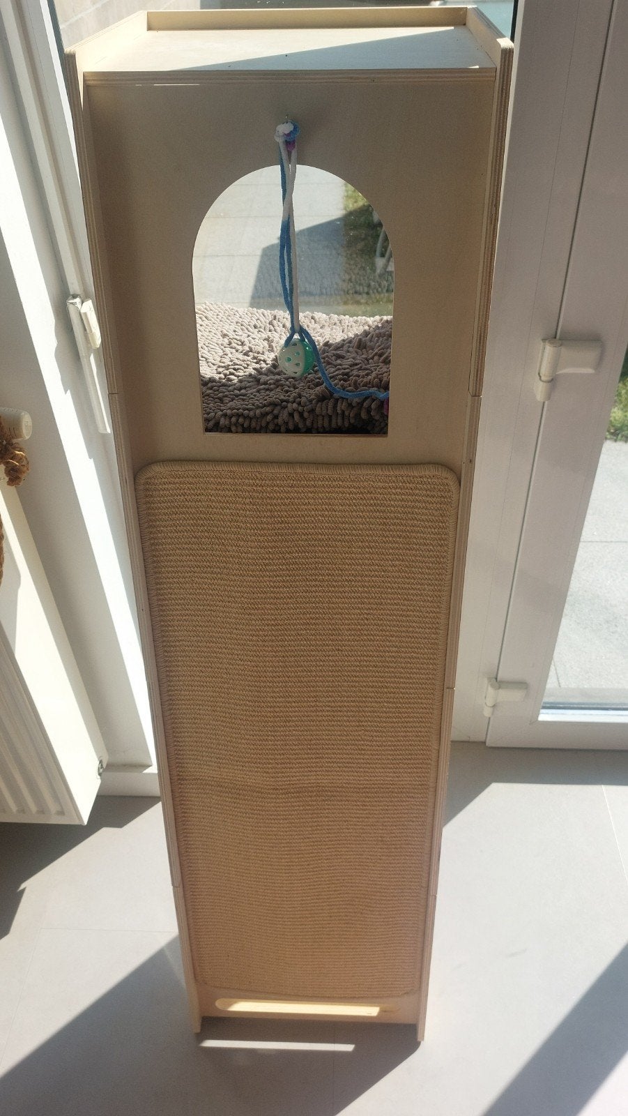 Kattenkrabpaal originele, Ophalen