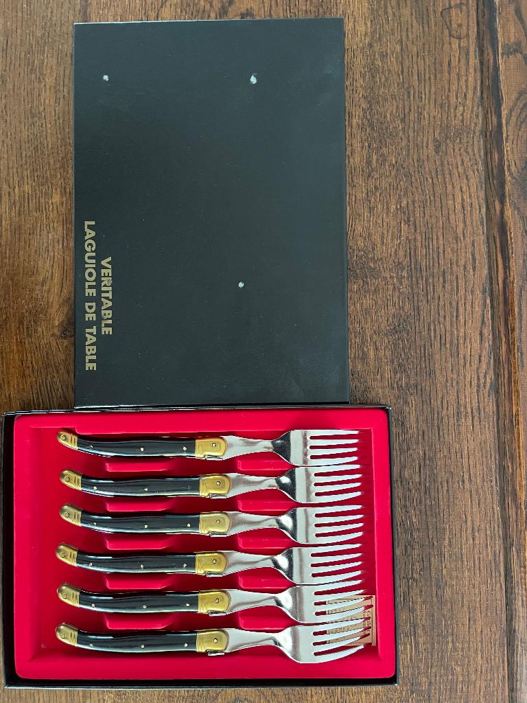 Coffret de 6 fourchettes Laguiole, Enlèvement ou Envoi