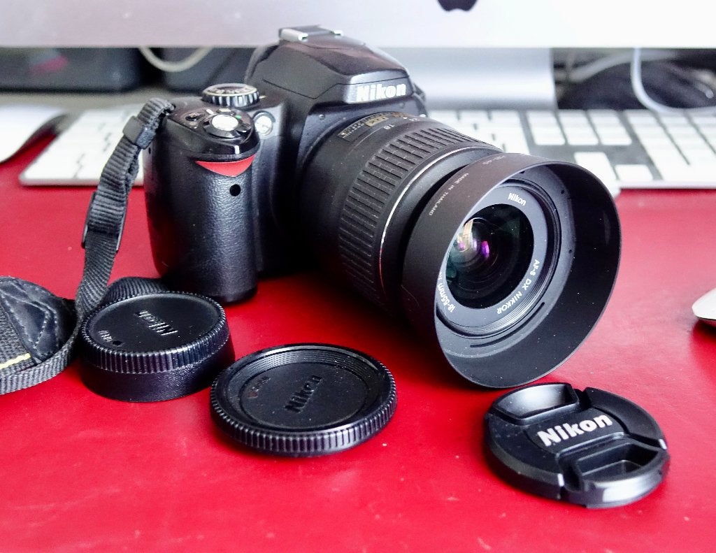 Nikon D40x met Nikon lens 18-55mm zeer goed, Ophalen of Verzenden, Nikon