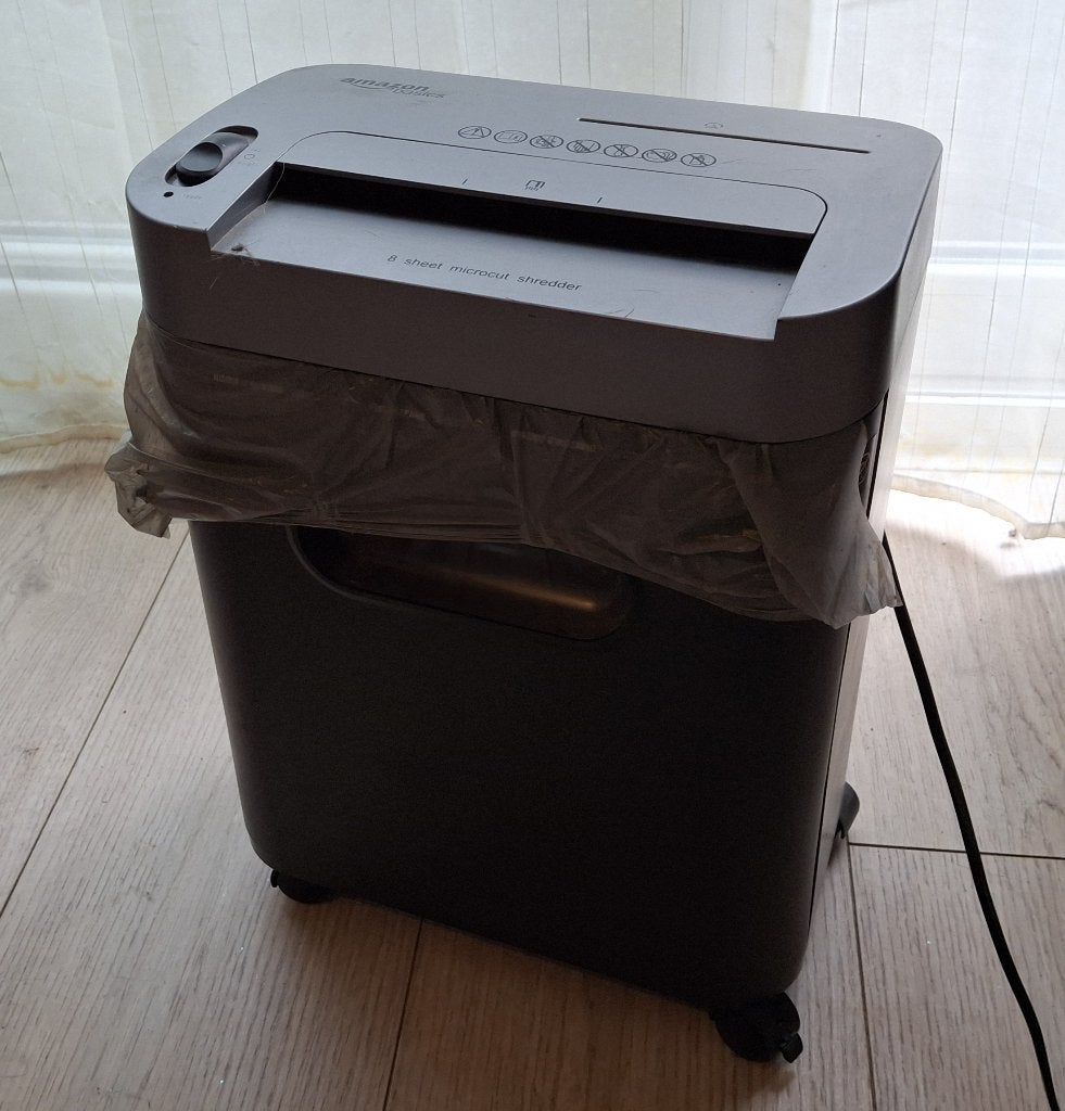 papierversnipperaar, Divers, Accessoires de bureau, Enlèvement, Utilisé