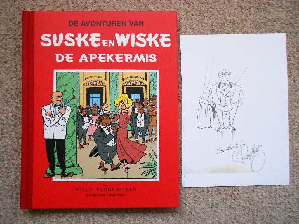 Suske en Wiske 57 Klassiek - De Apekermis + tek Paul Geerts, Boeken, Willy Vandersteen, Eén stripboek, Nieuw, Ophalen of Verzenden