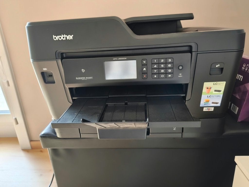 Brother printer te koop, Ophalen, All-in-one, Draadloos, Zo goed als nieuw
