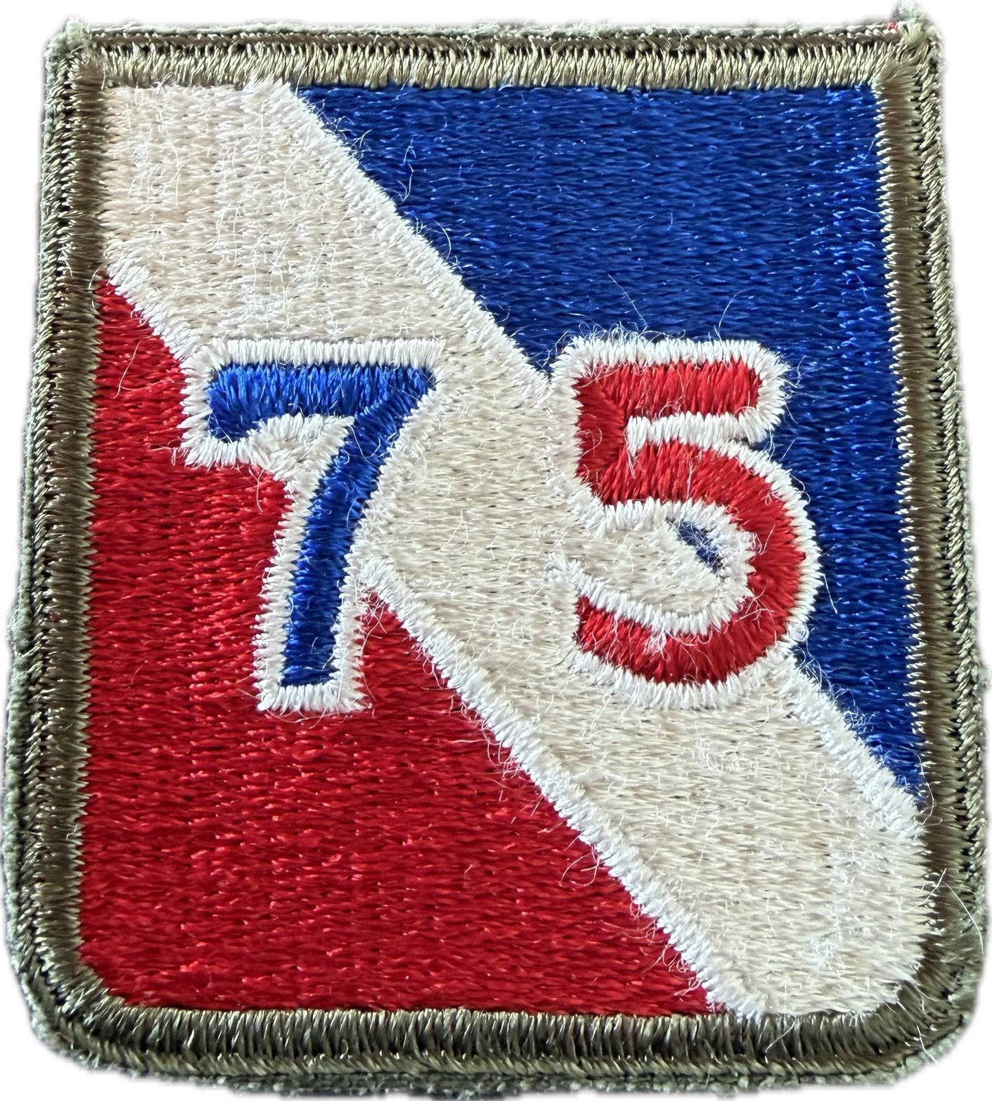 Patch US ww2 75th Infantry Division (1), Verzenden