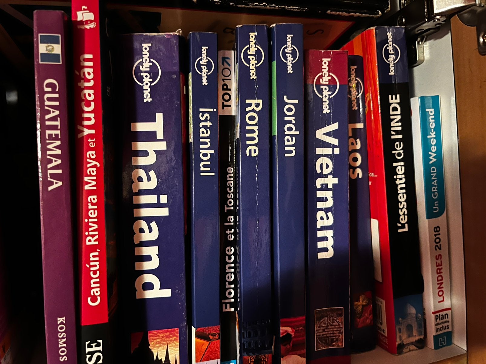 Lot de 11 guides de voyage, Livres, Enlèvement, Utilisé, Guide ou Livre de voyage, Lonely Planet