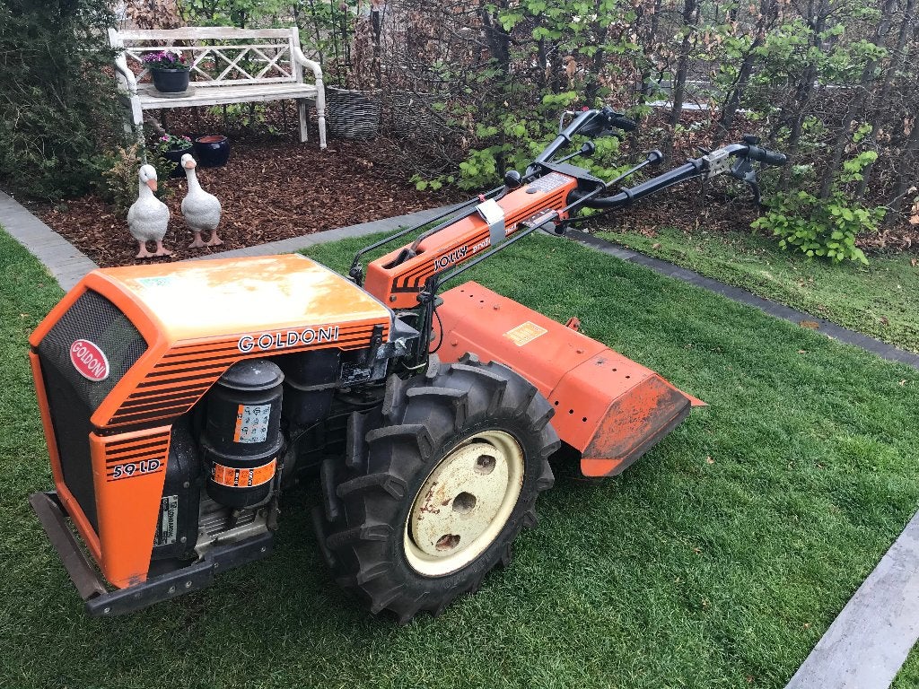 Goldoni diesel motoculteur te koop, Enlèvement, Utilisé