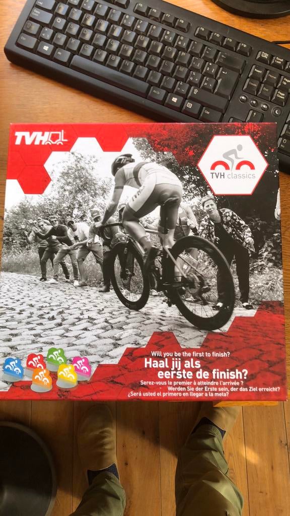 Wielerspel TVH Classics, Ophalen, Zo goed als nieuw