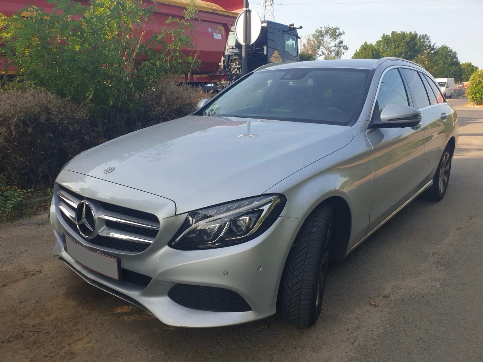 Mercedes C200 Diesel - Euro 6b - Automaat, Auto's, Automaat, Leder, 5 deurs, Particulier