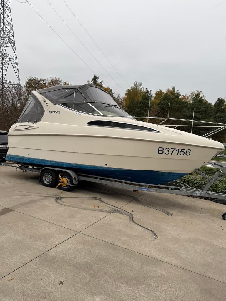 Gobby 246, Watersport en Boten, Ophalen, Gebruikt, 6 tot 9 meter, 50 pk of meer
