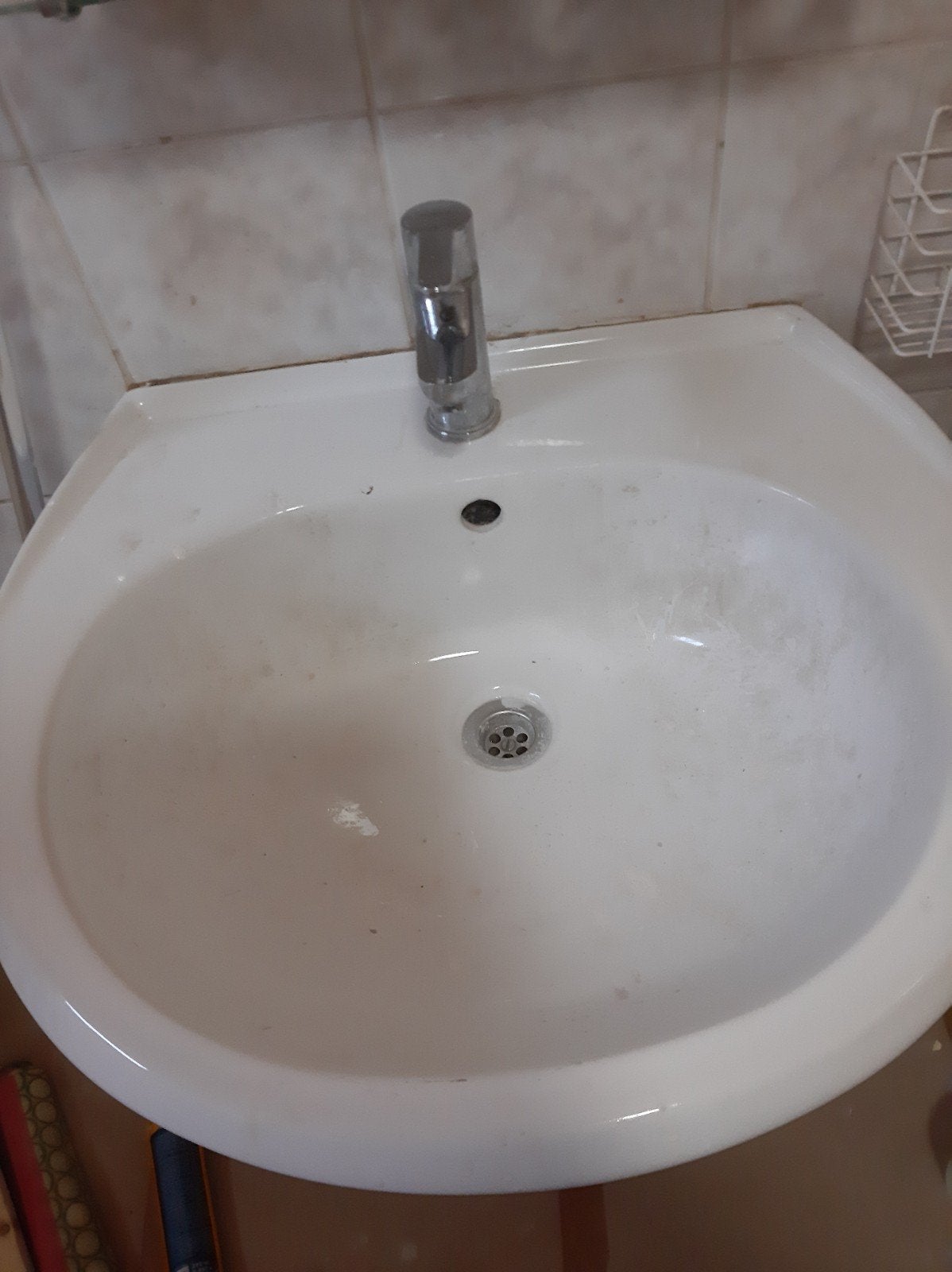 Lavabo, Ophalen